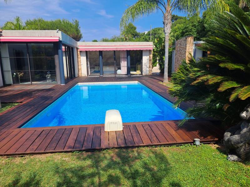Rénovation terrasse bois exotique ipé Cap d'Antibes
