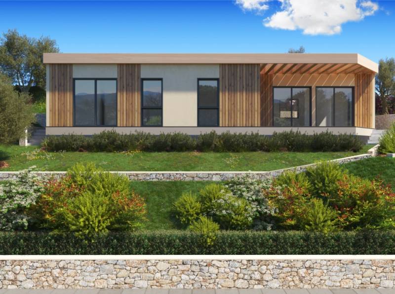 Construction d'une maison PopUp House By Bekowood de 100 m² à Aspremont (06)